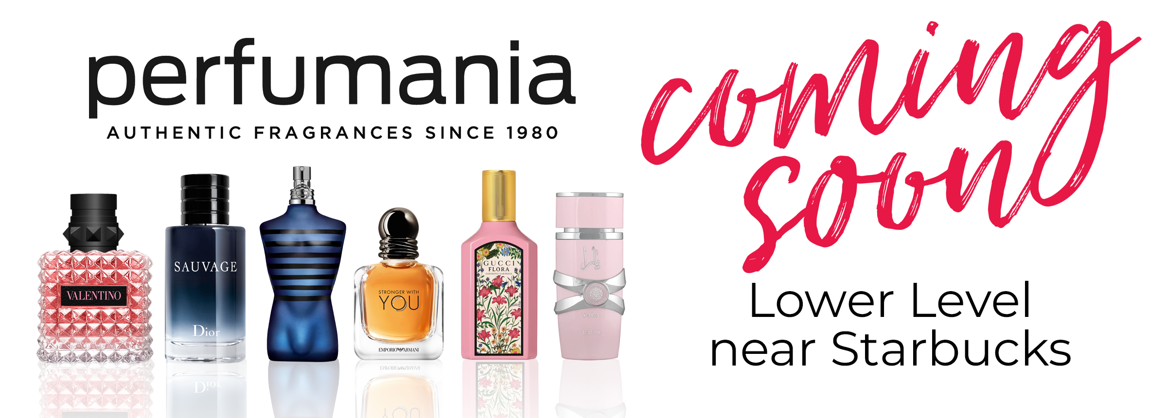 Perfumania Coming Soon Hero Image