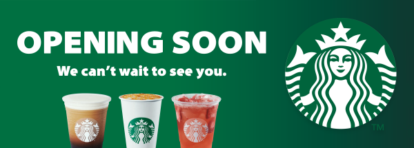 Starbucks Opening Soon Hero Image