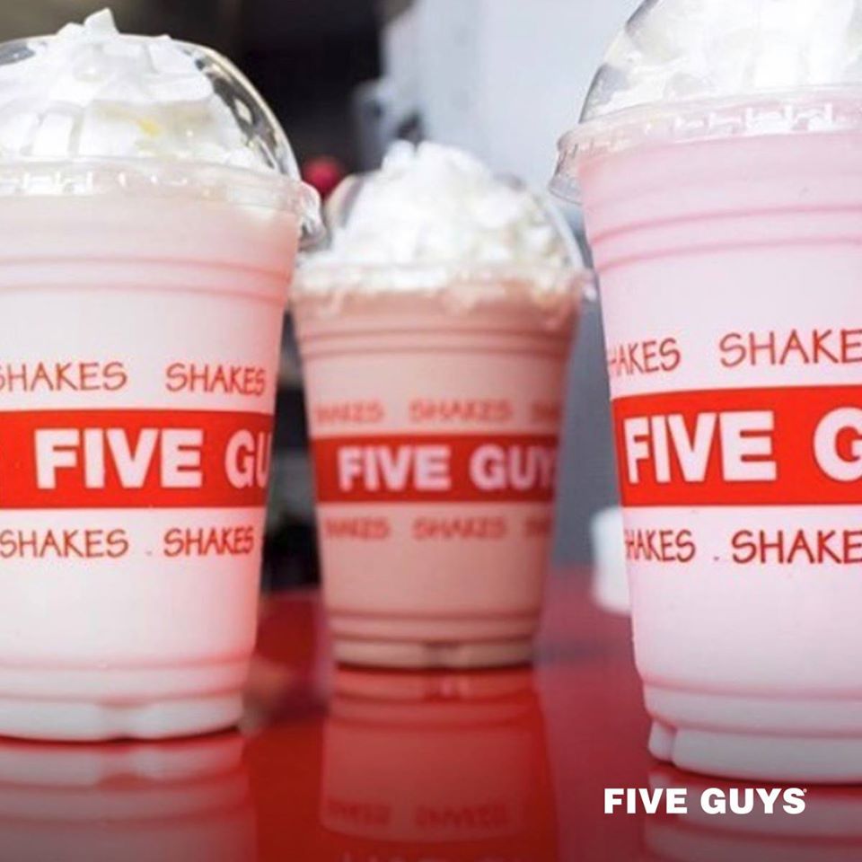 Five Guys Shakes