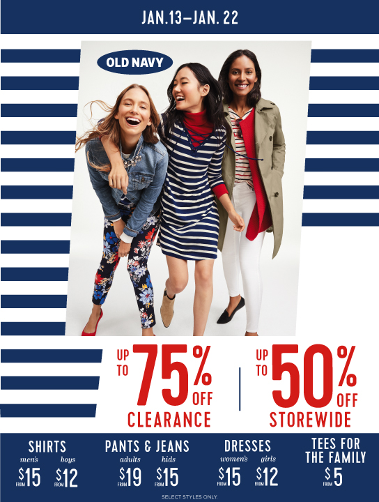 Old Navy_75 OFF Clearance