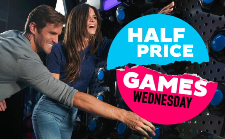 Dave & Busters_Half Price Games