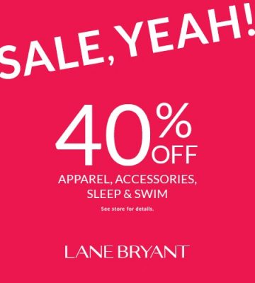 40% OFF Apparel, Accessories, Sleep, Swim & Shoes! - Walden Galleria