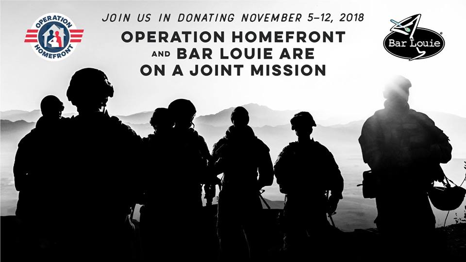 Bar Louie Veterans Day 2024 Prudi Carlotta