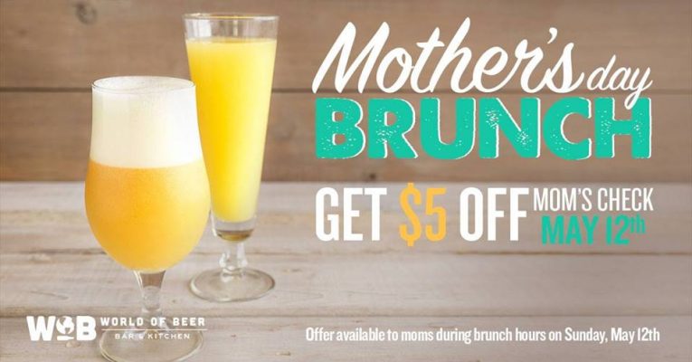 world of beer mothers day brunch 2019