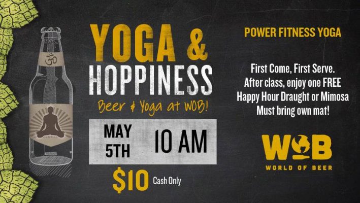 yoga and hoppiness wob april 2019 yoga and hoppiness wob april 2019