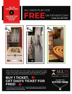 Fathers Day Flyer