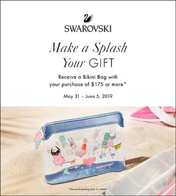Swarovski Bikini Bag Gift with Purchase