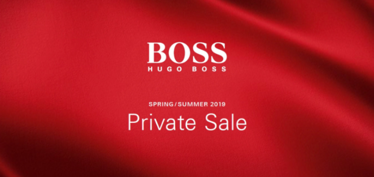 hugo boss sale may 2019