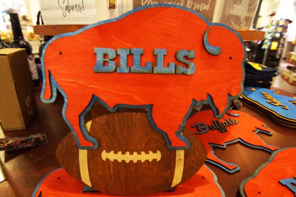 made in america bills footabll wood sign made in america bills footabll wood sign