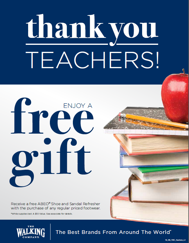 Walking company teacher discount discount