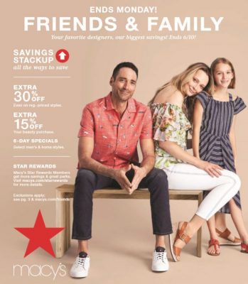 friends and family june 2019