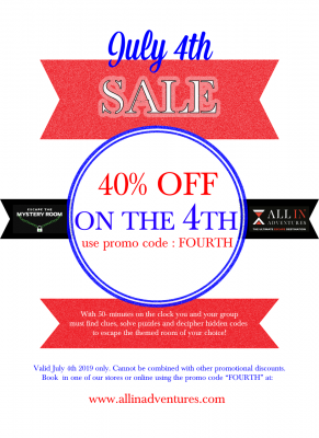 40 Off On The 4th Walden Galleria