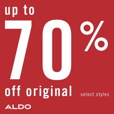 ALDO End of Season Sale Up to 70 off 1080x1080 EN