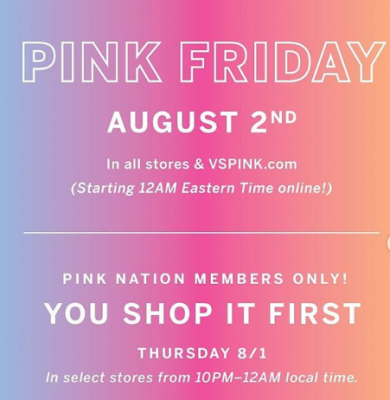 PINK Friday: $20 & Under Bras, 7 for $25 Panties, and More! - Walden  Galleria