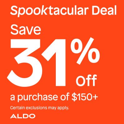 ALDO Spooktacular Deal 1080x1080 EN