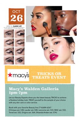 Macys Tricks or Treats Beauty Event