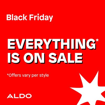 ALDO Black Friday Everything is on sale 1080x1080 EN