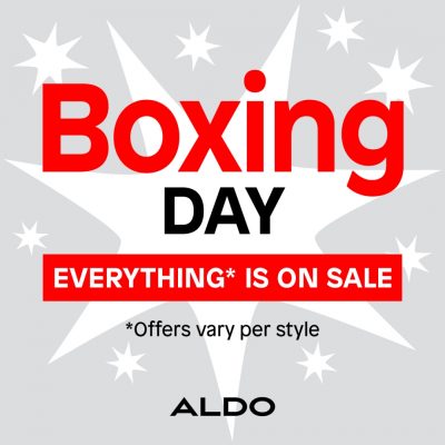 ALDO Boxing Day Everything is on sale 1080x1080 EN