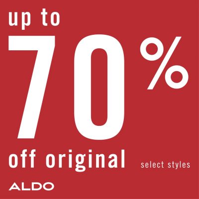 ALDO End of season sale Up to 70 off on sale 1080x1080 EN