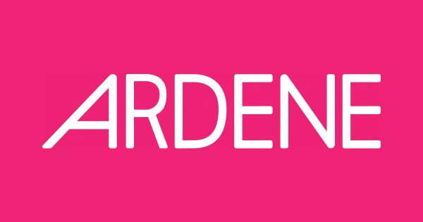 Ardene logo pink box