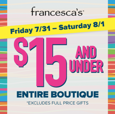 Francescas Promotion