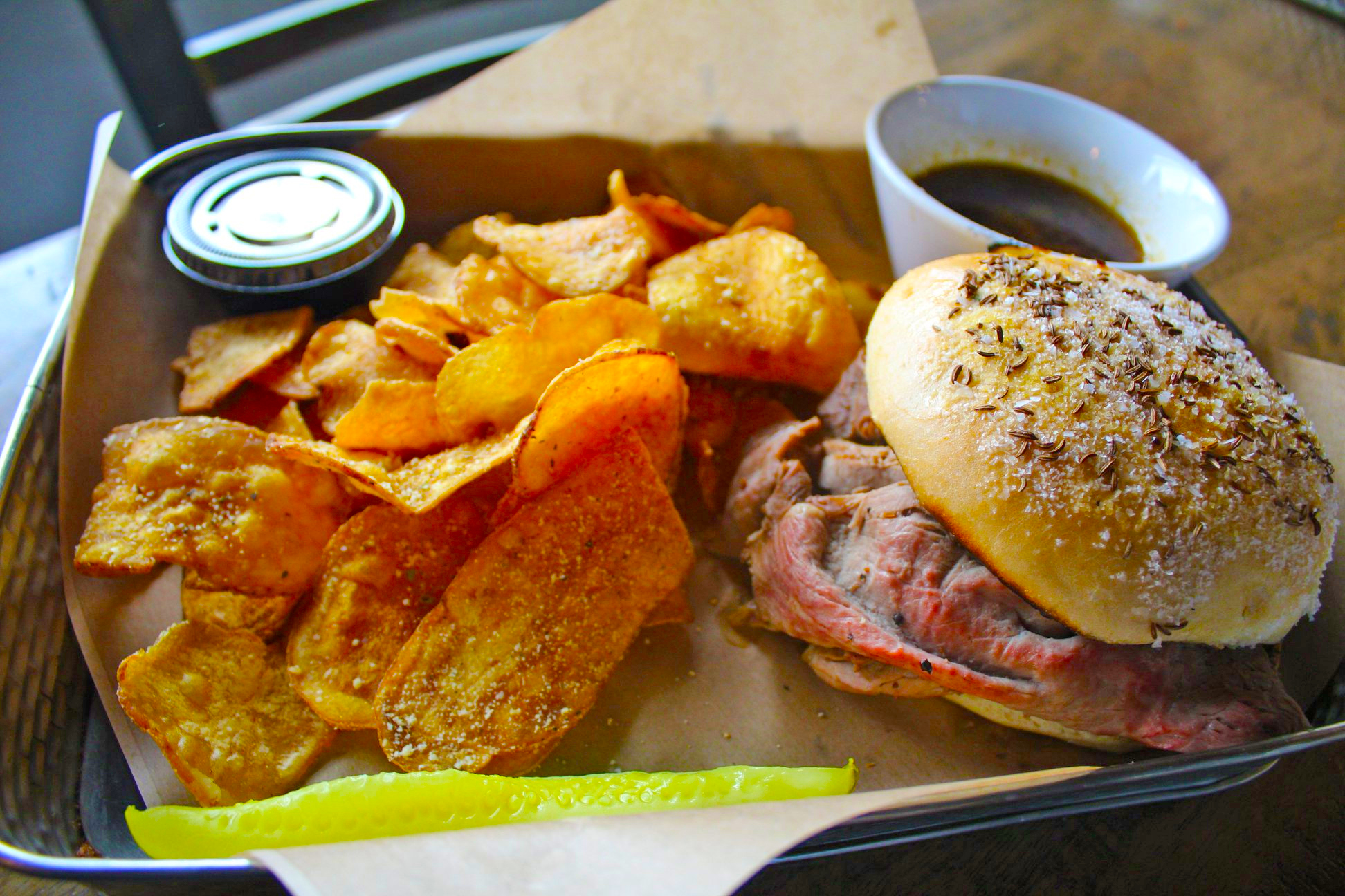 Santoras Beef on Weck