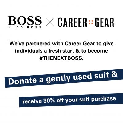 Hugo Boss BOSS x Career Gear Sticker 2020 MENS ONLY