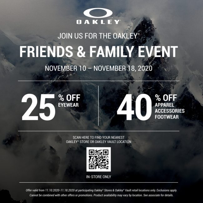 Oakley Friends Family Event