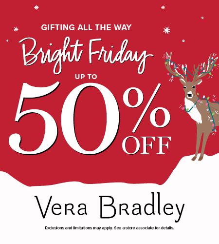 Vera Bradley Up to 505 OFF Bright Friday Sale