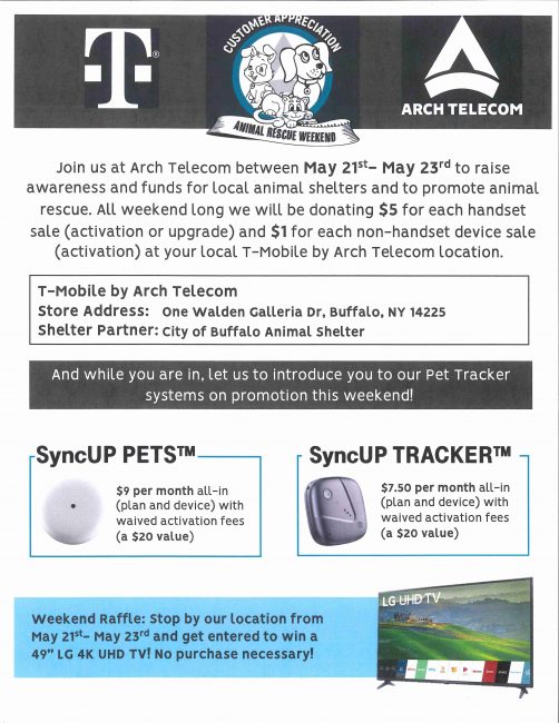 T Mobile Pet Sync Up Tracker