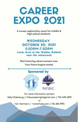 Career Expo 2021 Flyer with Info