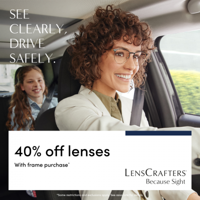 LensCrafters See clearly drive safely 1080x1080 EN 1