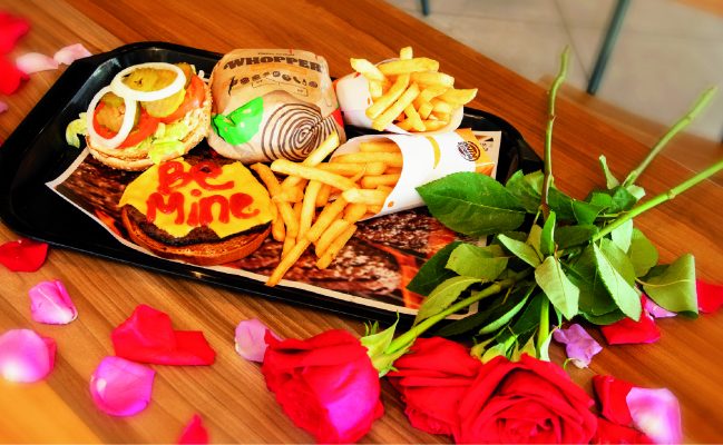 Burger King Valentines Day Graphic