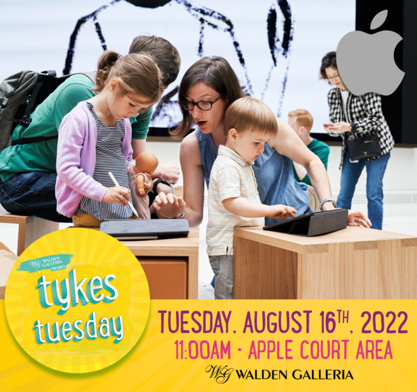 Tykes Tuesday Summer Kids Club Apple Social Image 2022