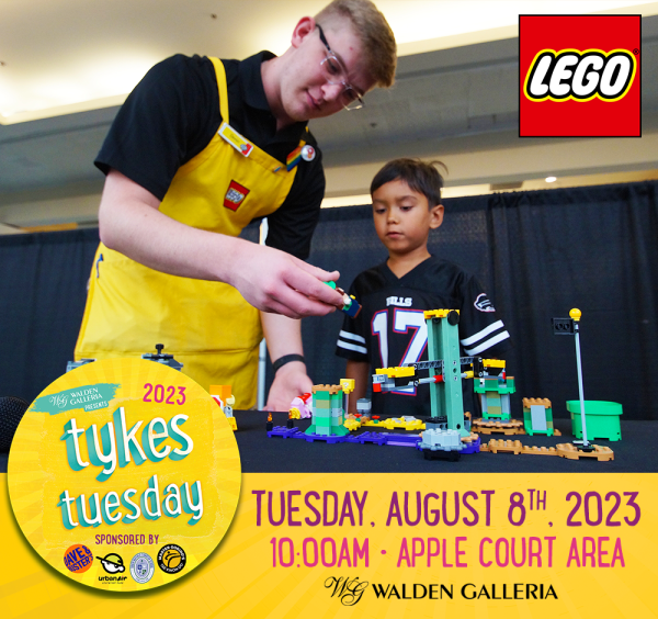 Tykes Tuesday Summer Kids Club LEGO Social Image 2023