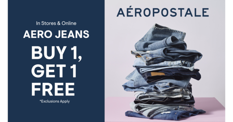 Aeropostale Campaign 4 Buy 1 Get 1 Free Jeans Shop Now EN 1200x630 1