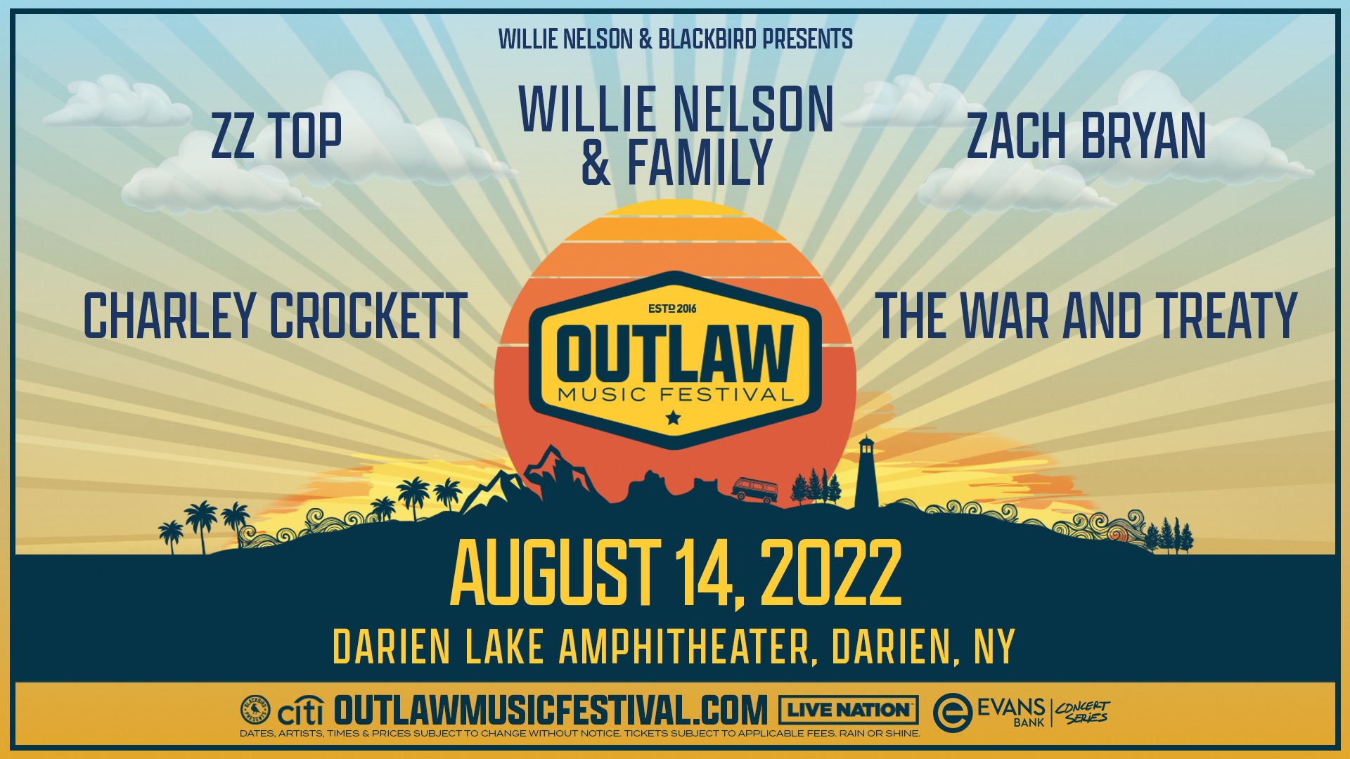 LIVE NATION SUMMER CONCERT SERIESTICKET GIVEAWAY OUTLAW MUSIC