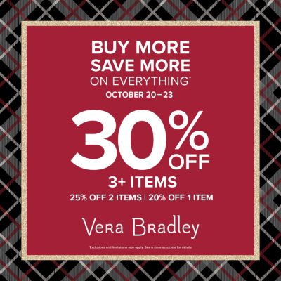 Vera Bradley Campaign 183 Buy More Save More EN 1080x1080 1