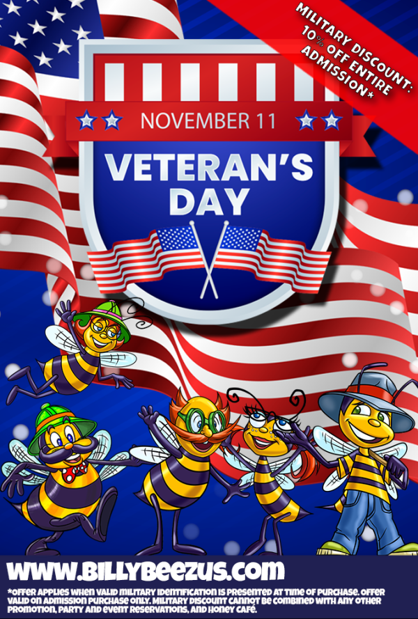 Billy Beez 2022 Veterans Day EBlast