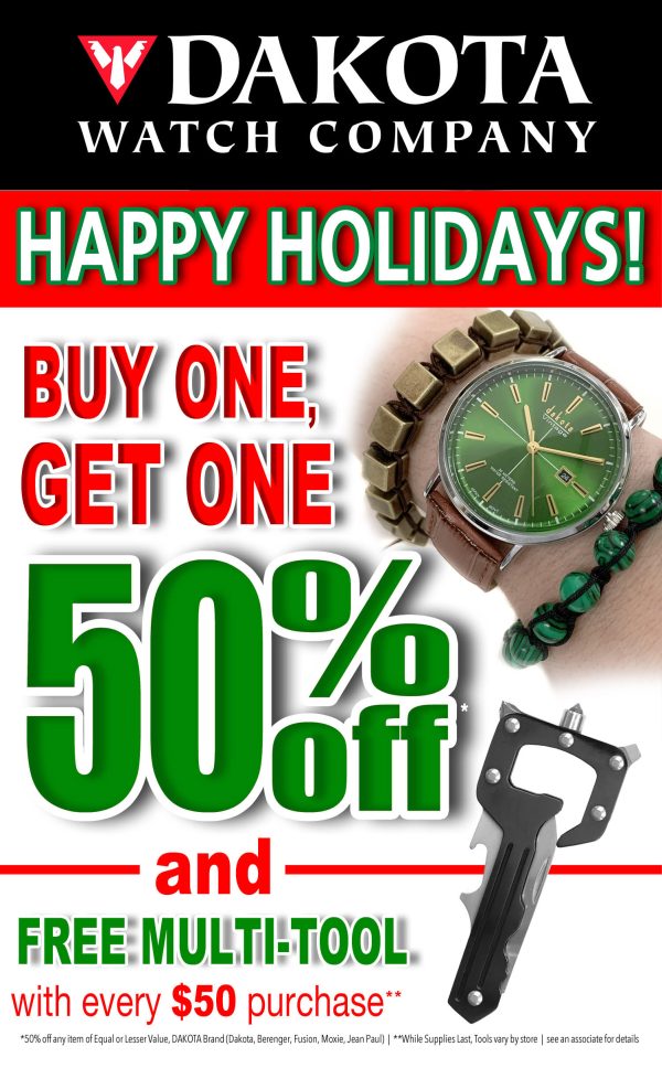 Dakota Watch Holidays Sale 2022