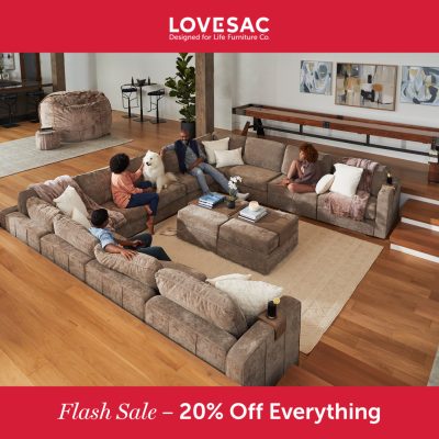 Lovesac Campaign 70 Flash Sale 20 Off Everything EN 1080x1080 1