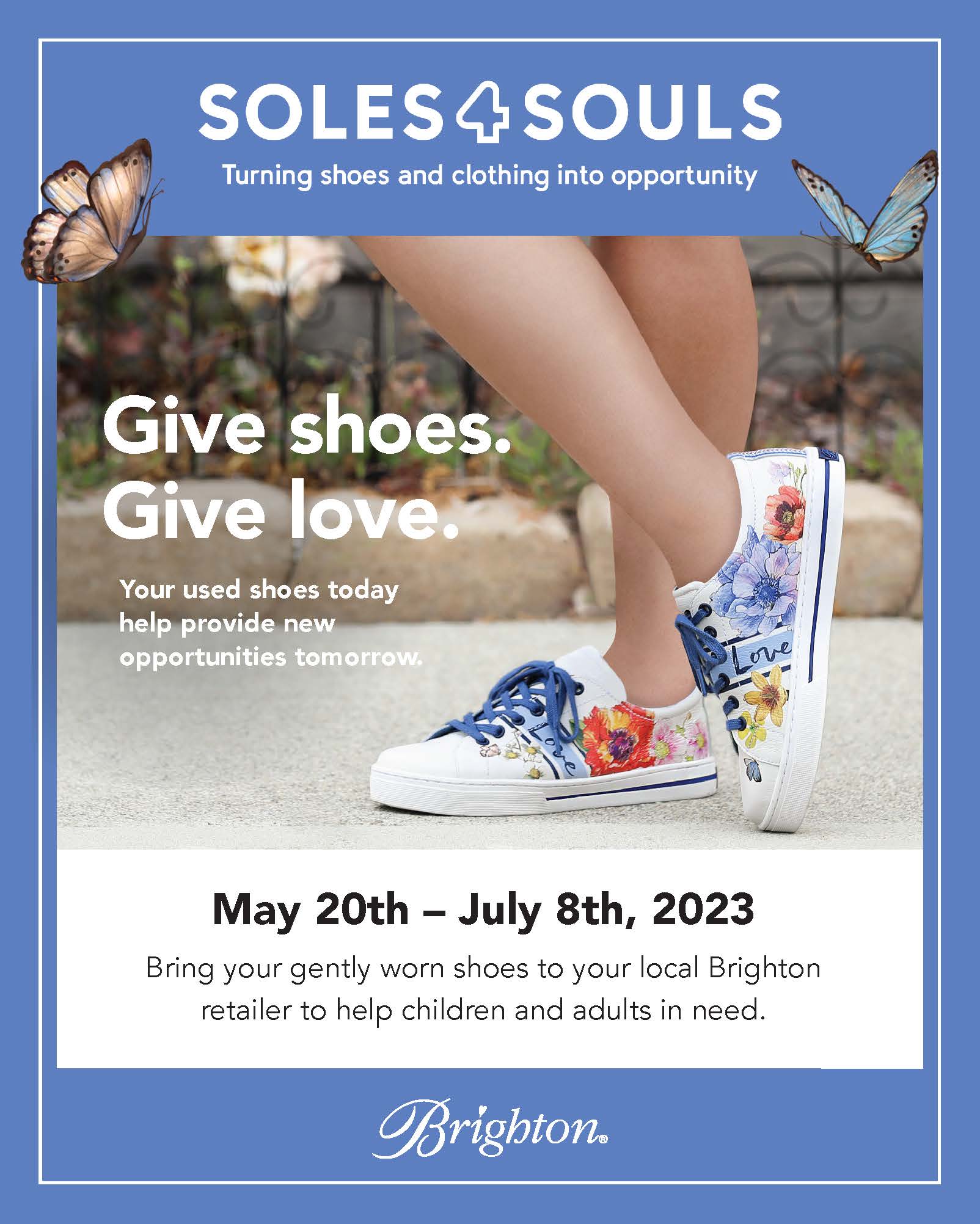 Soles 4 Souls: Brighton Gives Back - Walden Galleria