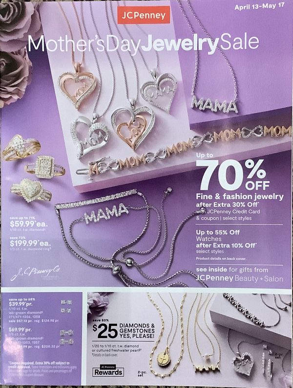 JCP Mothers Day Jewelry Sale 1