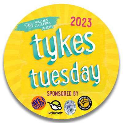 Tykes Tuesday Sticker 2023 sponsors
