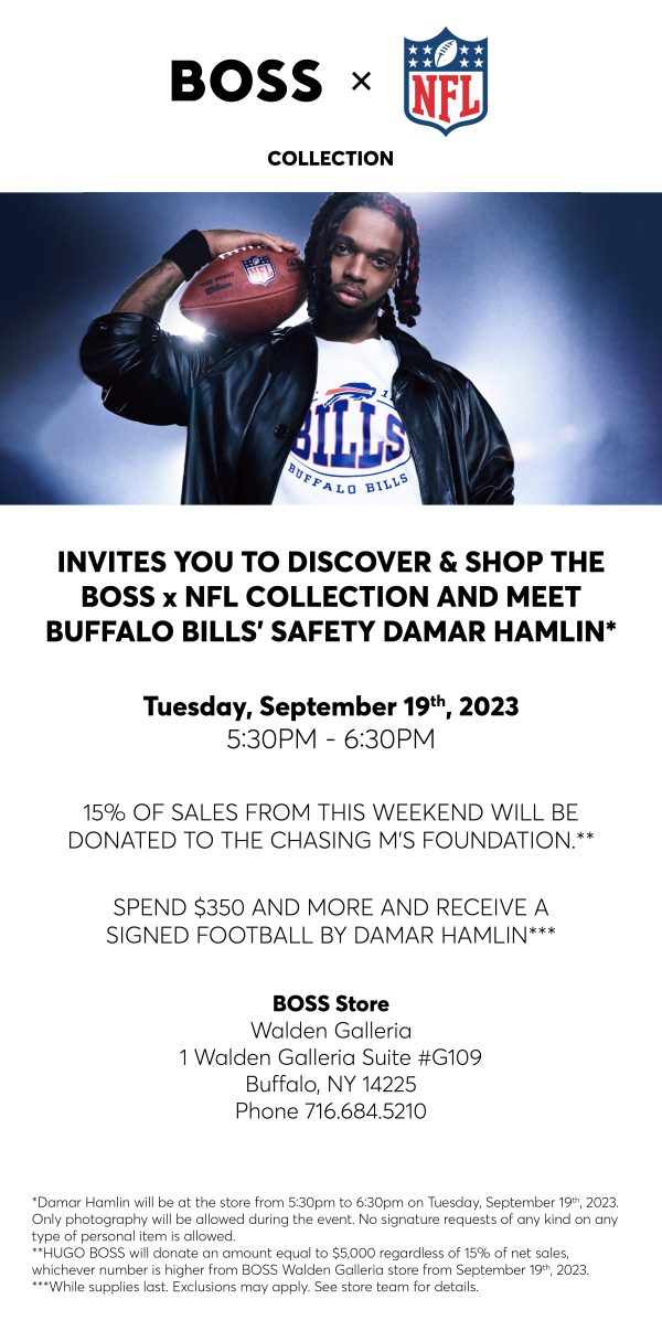 Hugo Boss - BOSS x Damar Hamlin Evite 2023_MALL VERSION Hugo Boss BOSS x Damar Hamlin Evite 2023 MALL VERSION