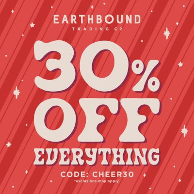 30 OFF Earthbound Trading Co.