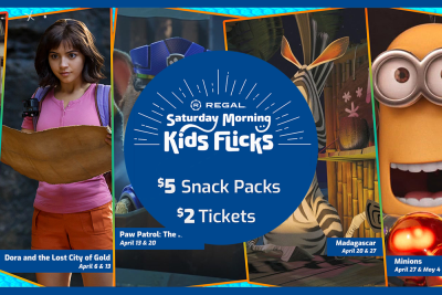 Regal Kids Flicks April Website Image