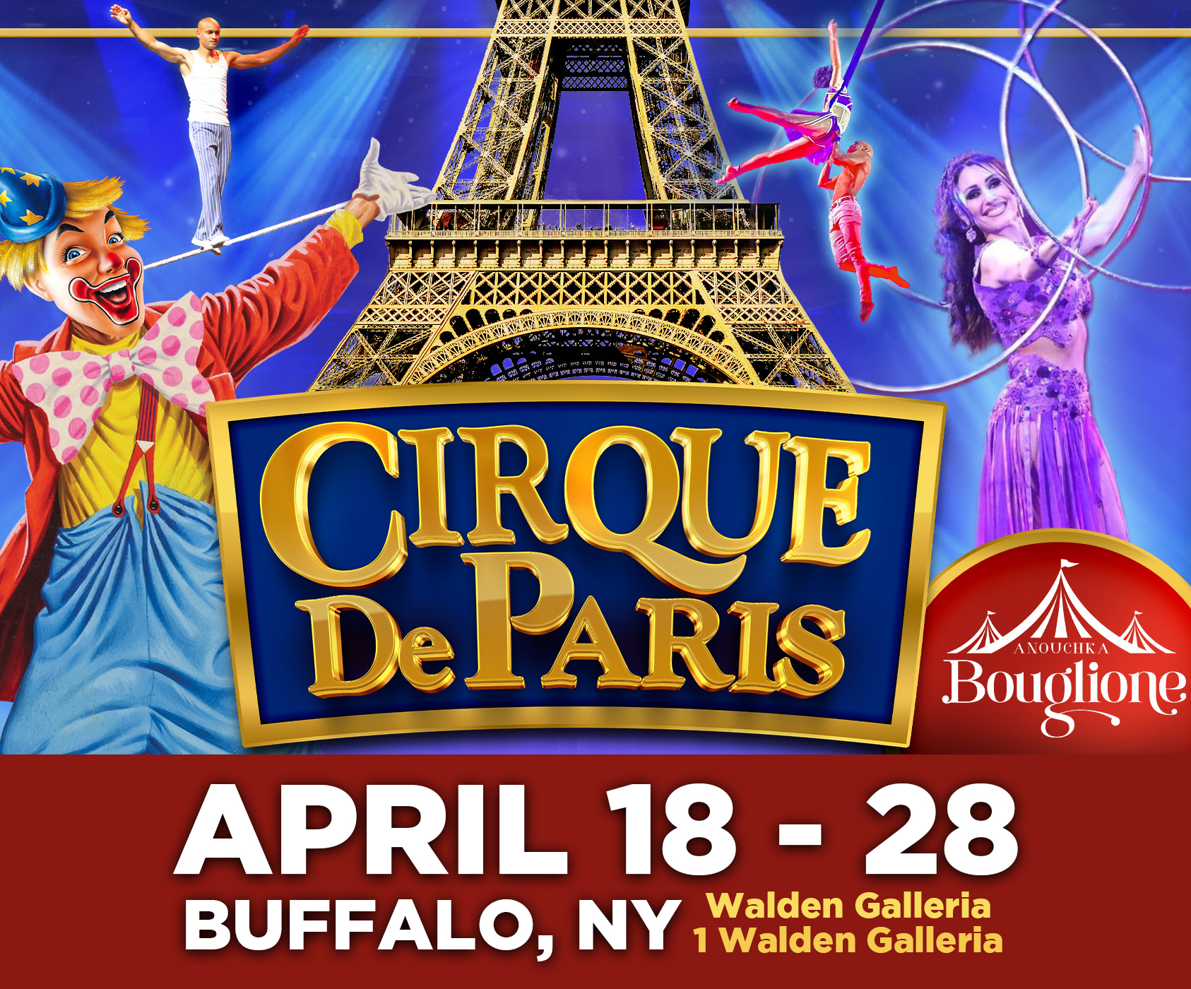 Cirque de Paris Website Image Graphic