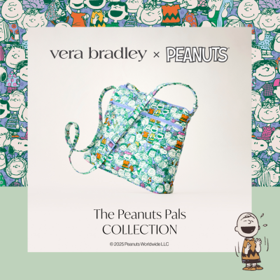 Vera Bradley Campaign 407 The Peanuts Pals Collection is here! EN 1080x1080