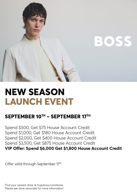 Hugo Boss FA25 BOSS NSL Evites 2025 GENERIC M CM